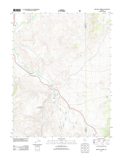Mitchell Spring, NV (2011, 24000-Scale) Preview 1