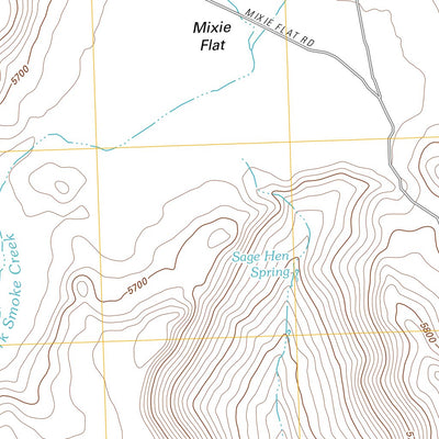 Mixie Flat, NV-CA (2011, 24000-Scale) Preview 2