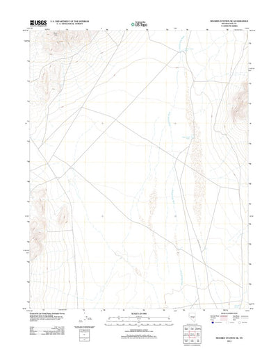 Moores Station SE, NV (2012, 24000-Scale) Preview 1