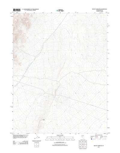Mount Annie NE, NV (2011, 24000-Scale) Preview 1