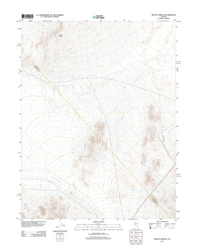 Mount Annie SE, NV (2011, 24000-Scale) Preview 1