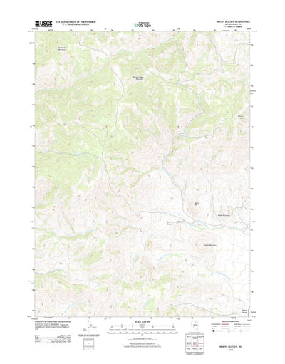 Mount Blitzen, NV (2012, 24000-Scale) Preview 1