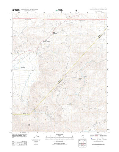 Mount Montgomery, NV (2012, 24000-Scale) Preview 1