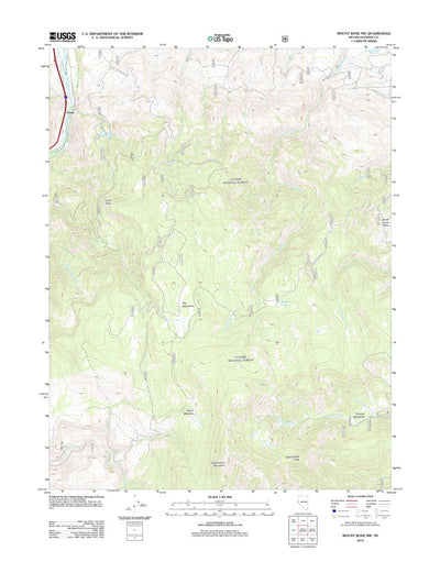Mount Rose NW, NV (2012, 24000-Scale) Preview 1