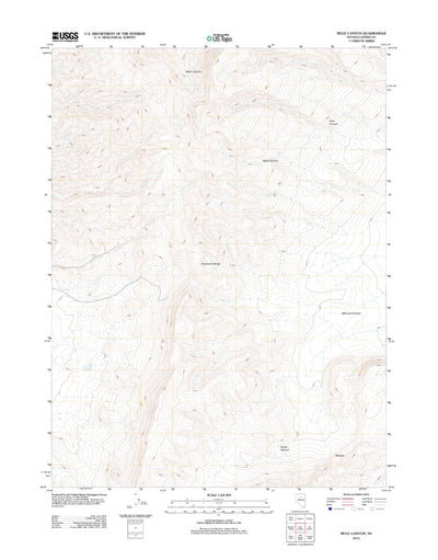 Mule Canyon, NV (2012, 24000-Scale) Preview 1