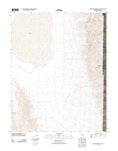 Mule Deer Ridge NW, NV (2012, 24000-Scale) Preview 1