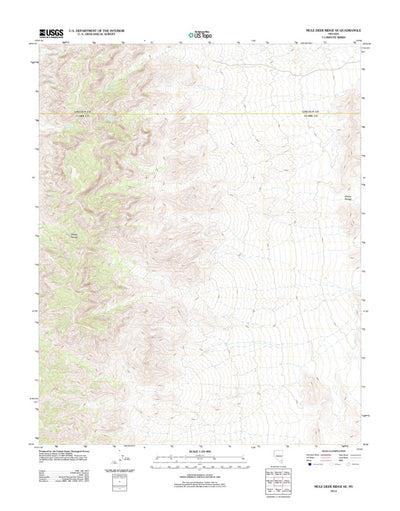Mule Deer Ridge SE, NV (2012, 24000-Scale) Preview 1