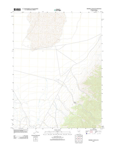 Ninemile Canyon, NV (2012, 24000-Scale) Preview 1