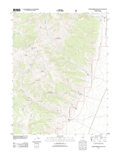 Northumberland Pass, NV (2012, 24000-Scale) Preview 1