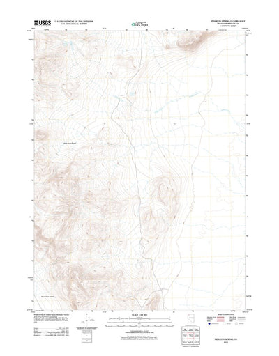 Pidgeon Spring, NV (2011, 24000-Scale) Preview 1