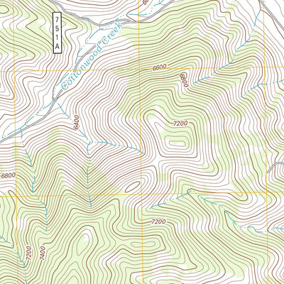 Powell Mountain NE, NV (2011, 24000-Scale) Preview 3