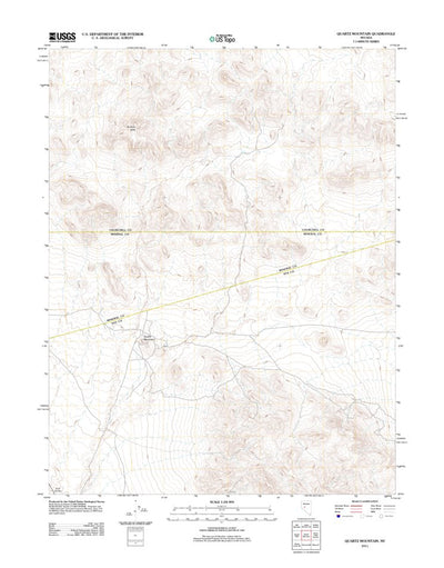 Quartz Mountain, NV (2011, 24000-Scale) Preview 1