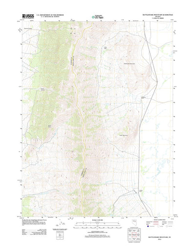 Rattlesnake Mountain, NV (2012, 24000-Scale) Preview 1