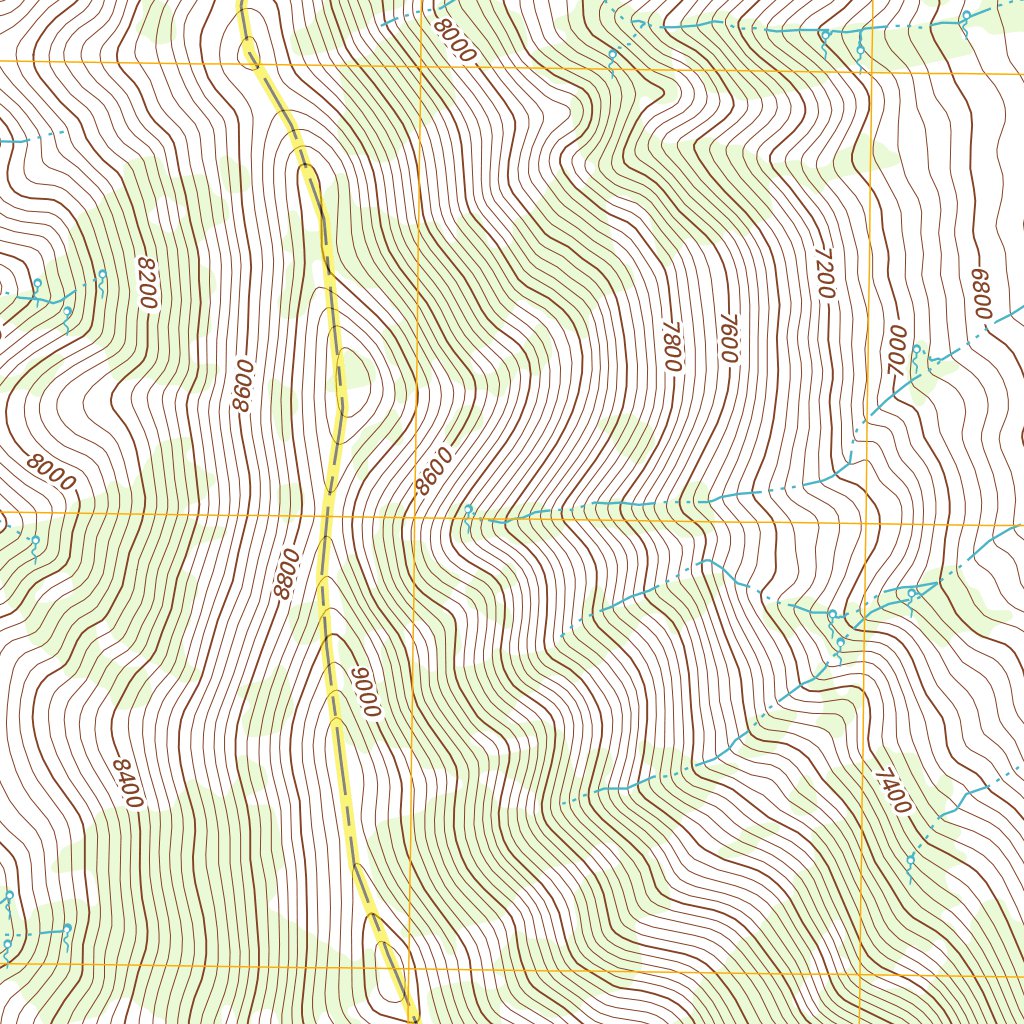 Rattlesnake Mountain, NV (2012, 24000-Scale) Map by United States ...