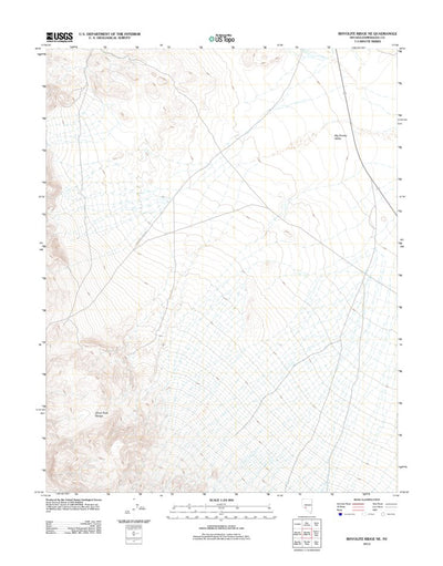Rhyolite Ridge NE, NV (2012, 24000-Scale) Preview 1