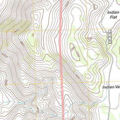Risue Canyon, NV-CA (2012, 24000-Scale) Preview 2