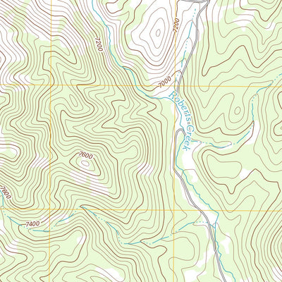Roberts Creek Mountain, NV (2012, 24000-Scale) Preview 2