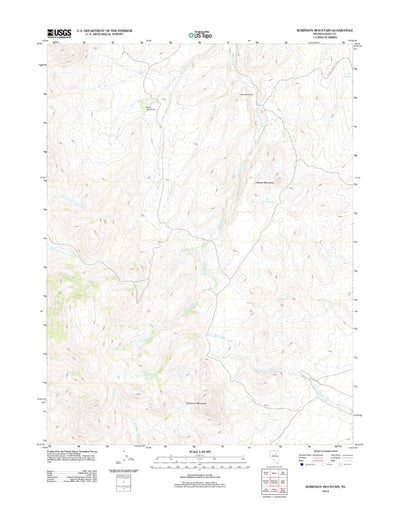 Robinson Mountain, NV (2012, 24000-Scale) Preview 1