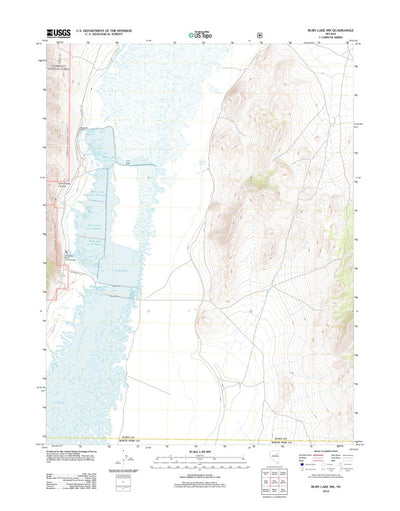 Ruby Lake NW, NV (2012, 24000-Scale) Preview 1
