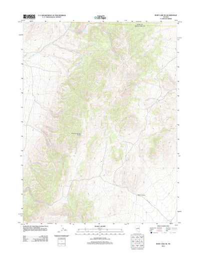 Ruby Lake SE, NV (2012, 24000-Scale) Preview 1
