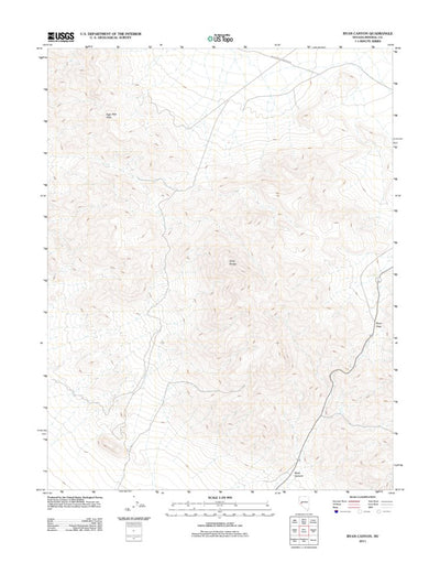 Ryan Canyon, NV (2011, 24000-Scale) Preview 1