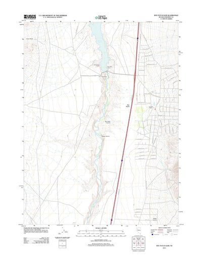 Rye Patch Dam, NV (2011, 24000-Scale) Preview 1