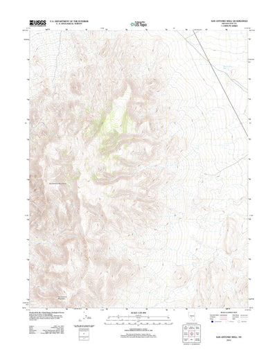 San Antonio Well, NV (2012, 24000-Scale) Preview 1