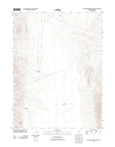 San Emidio Desert North, NV (2011, 24000-Scale) Preview 1