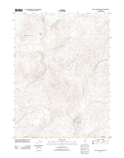 Santa Renia Fields, NV (2012, 24000-Scale) Preview 1
