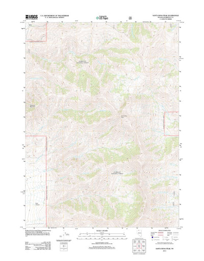 Santa Rosa Peak, NV (2011, 24000-Scale) Preview 1
