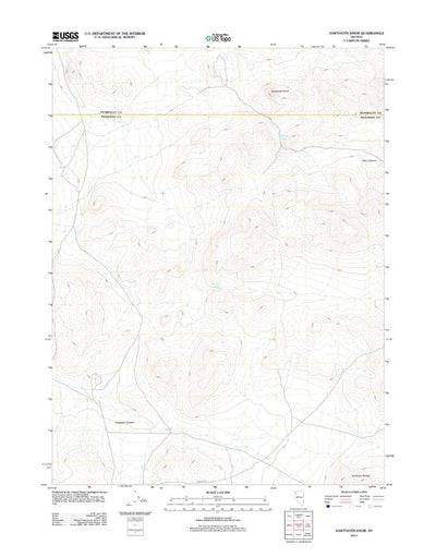 Sawtooth Knob, NV (2011, 24000-Scale) Preview 1