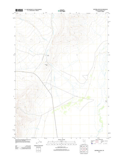 Sentinel Rock, NV (2011, 24000-Scale) Preview 1