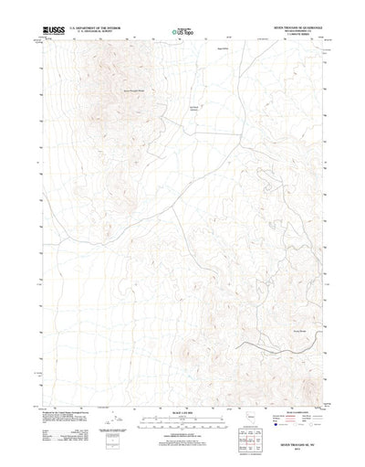 Seven Troughs SE, NV (2011, 24000-Scale) Preview 1
