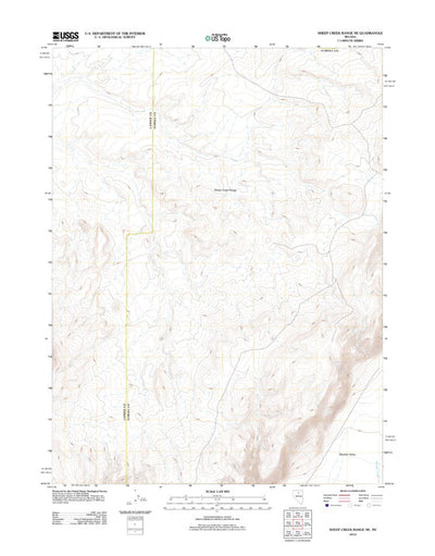 Sheep Creek Range NE, NV (2012, 24000-Scale) Preview 1