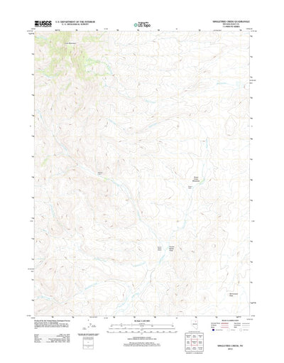 Singletree Creek, NV (2012, 24000-Scale) Preview 1