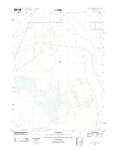 Snow Water Lake, NV (2012, 24000-Scale) Preview 1