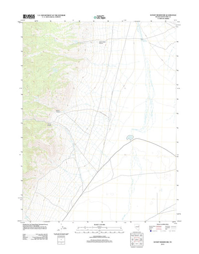 Sunset Reservoir, NV (2012, 24000-Scale) Preview 1