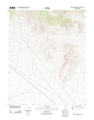 Tempiute Mountain SE, NV (2012, 24000-Scale) Preview 1