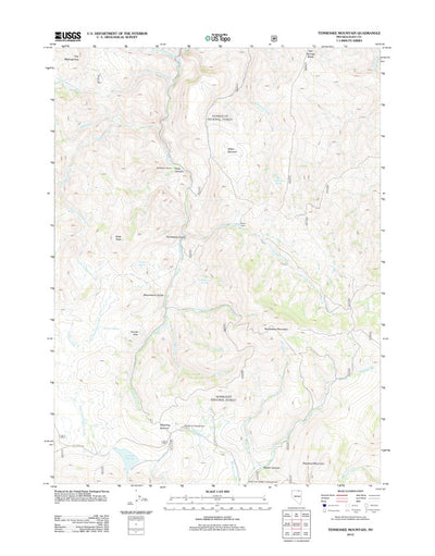 Tennessee Mountain, NV (2012, 24000-Scale) Preview 1