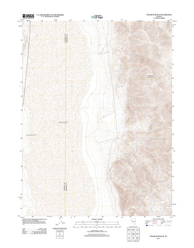 Tohakum Peak SE, NV (2011, 24000-Scale) Preview 1