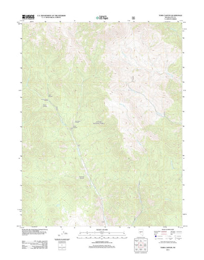 Toms Canyon, NV (2011, 24000-Scale) Preview 1