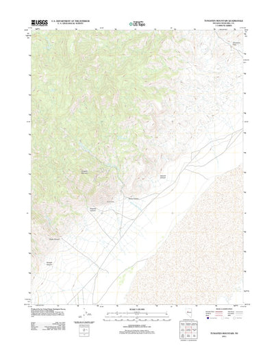 Tungsten Mountain, NV (2011, 24000-Scale) Preview 1