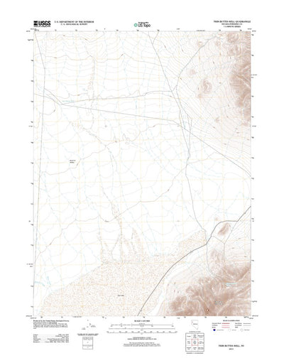 Twin Buttes Well, NV (2011, 24000-Scale) Preview 1