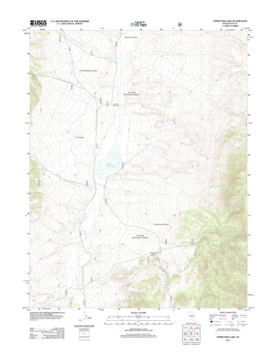 Upper Fish Lake, NV (2012, 24000-Scale) Preview 1