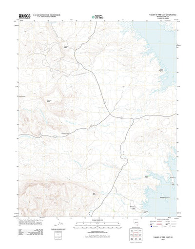 Valley Of Fire East, NV (2012, 24000-Scale) Preview 1