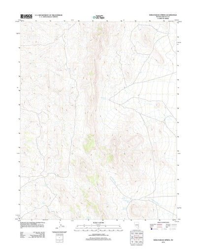 Wheatgrass Spring, NV (2012, 24000-Scale) Preview 1