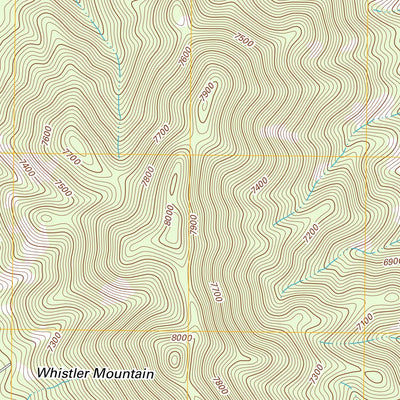 Whistler Mountain, NV (2012, 24000-Scale) Preview 3