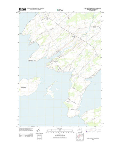 Cape Vincent South, NY (2013, 24000-Scale) Preview 1