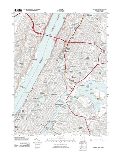 Central Park, NY-NJ (2011, 24000-Scale) Preview 1