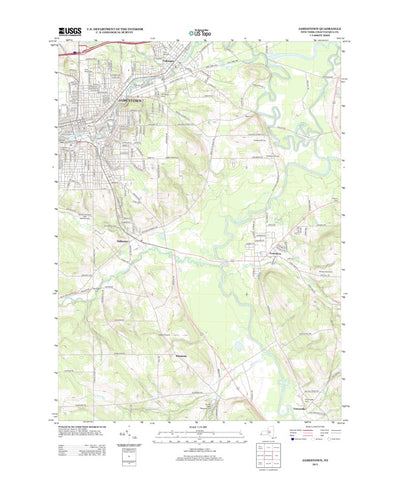 Jamestown, NY (2013, 24000-Scale) Preview 1